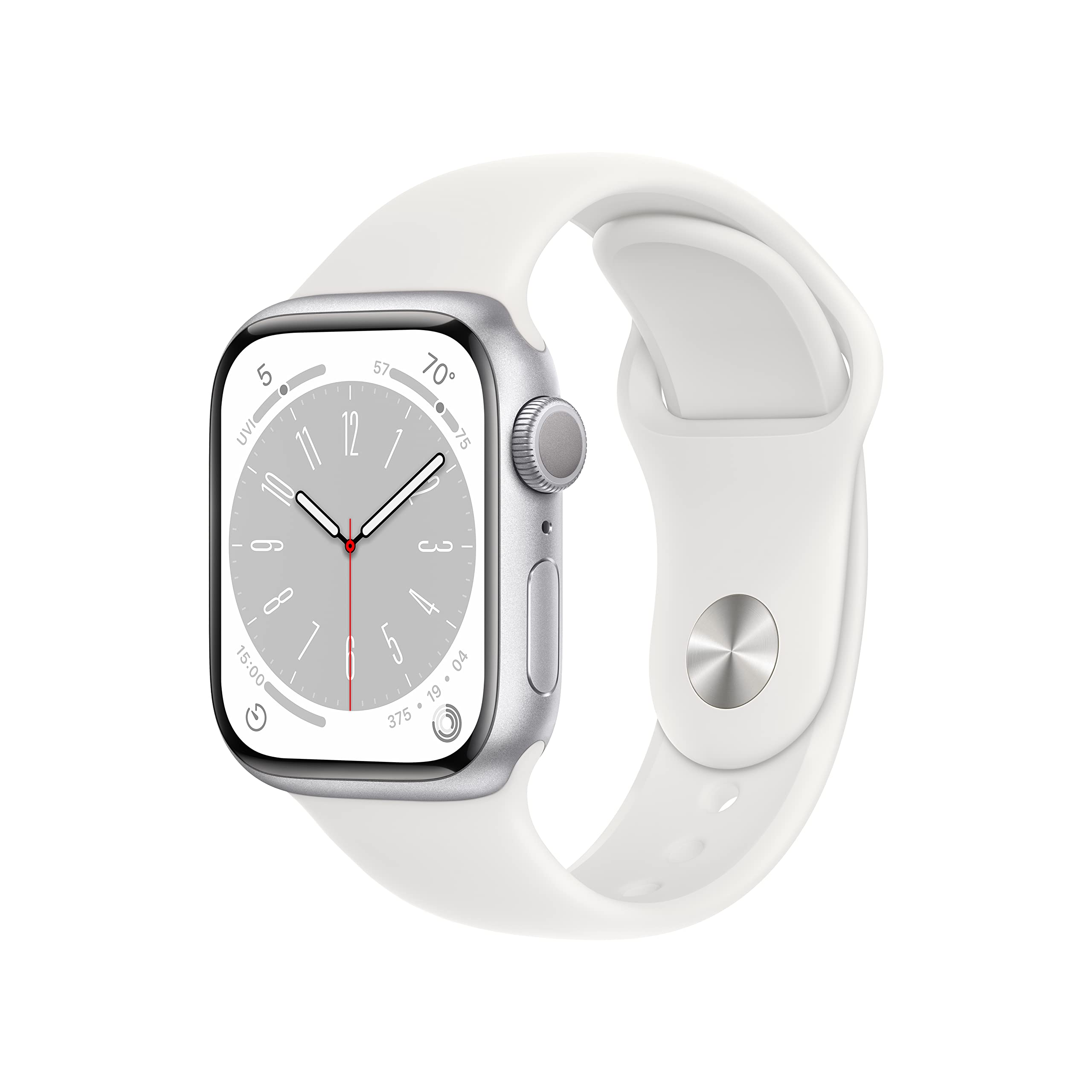 Foto 1 | Reacondicionado Reloj Inteligente Apple Watch Series 8 Gps 41 Mm De Aluminio Plateado - Venta Internacional.