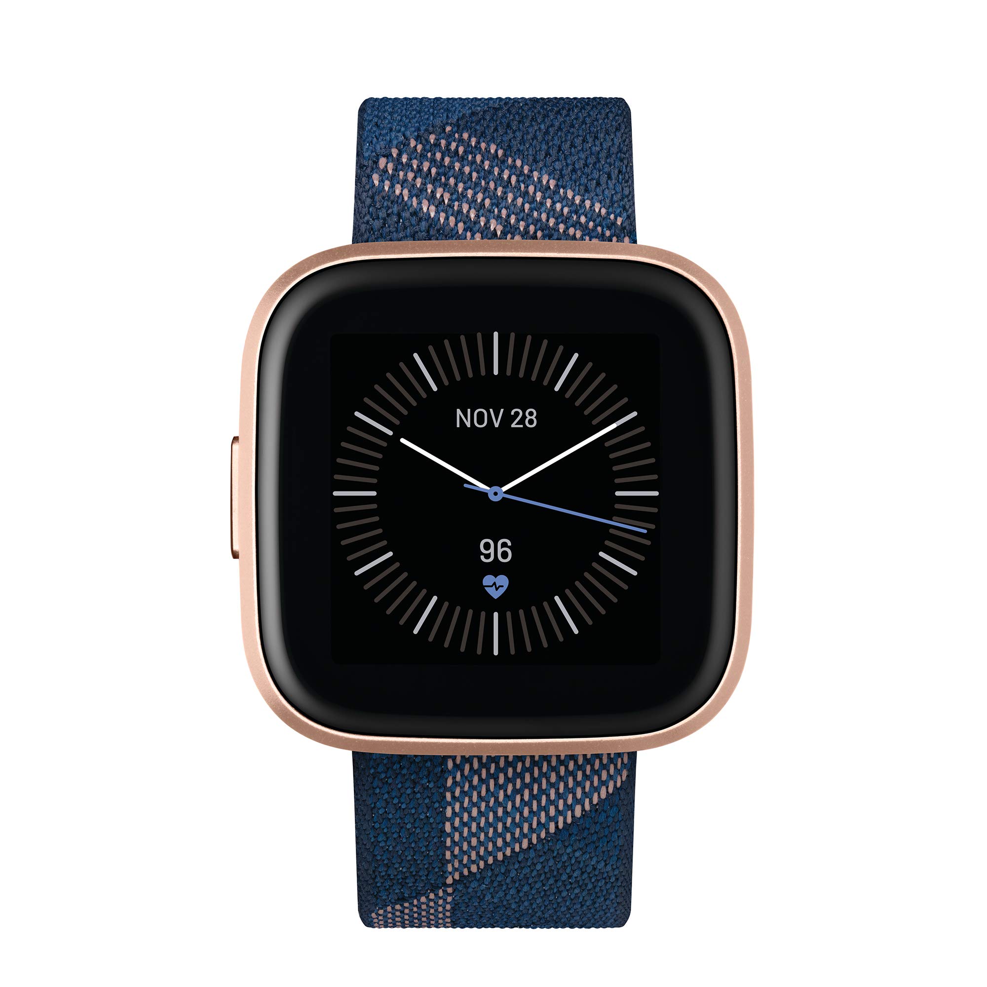 Foto 4 pulgar | Reloj Inteligente Fitbit Versa 2 Special Edition Health Azul Marino/rosa - Venta Internacional.