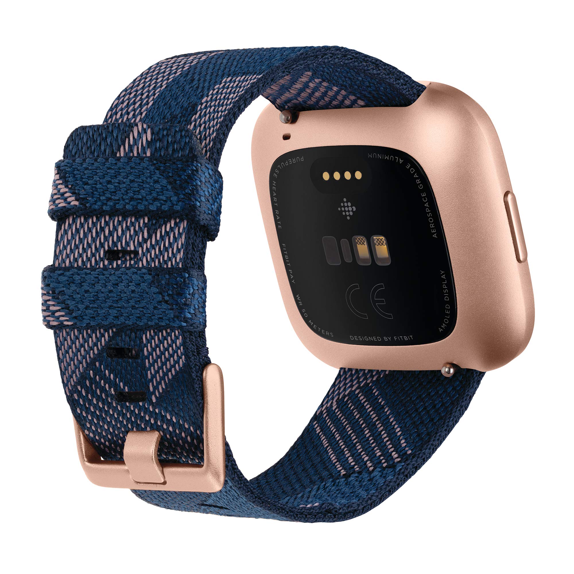 Foto 5 pulgar | Reloj Inteligente Fitbit Versa 2 Special Edition Health Azul Marino/rosa - Venta Internacional.