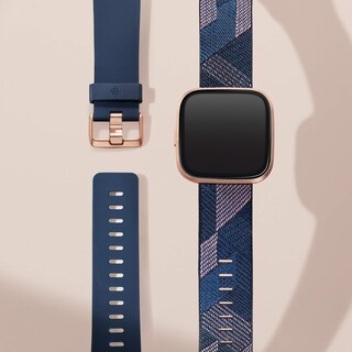 Foto 6 | Reloj Inteligente Fitbit Versa 2 Special Edition Health Azul Marino/rosa - Venta Internacional.