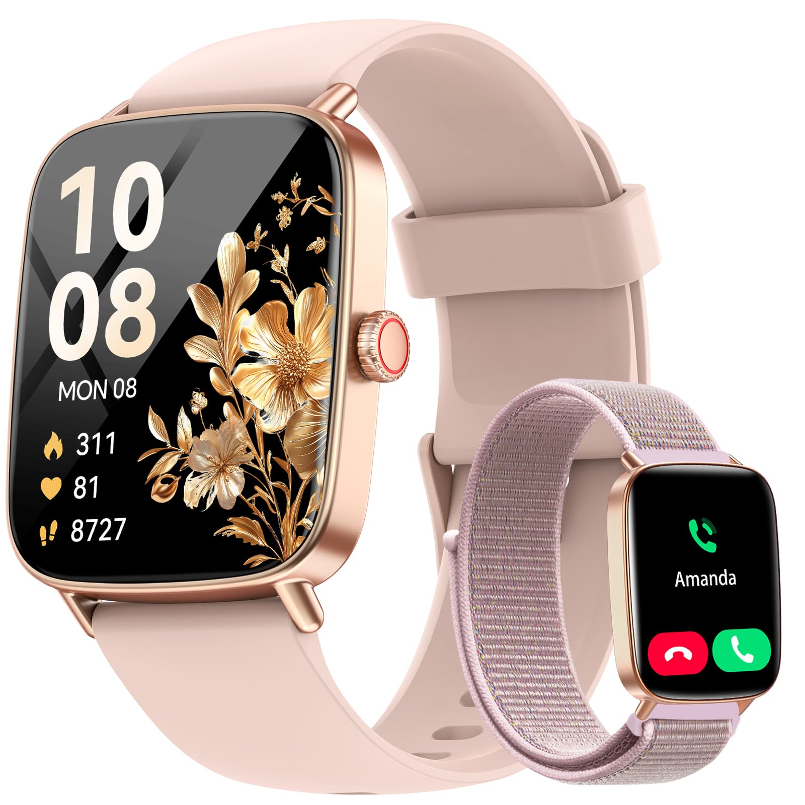 Foto 2 pulgar | Reloj Inteligente Aeac Hd De 1 85 Pulgadas Para Mujer  Rastreador De Actividad Física Ip68 - Venta Internacional.