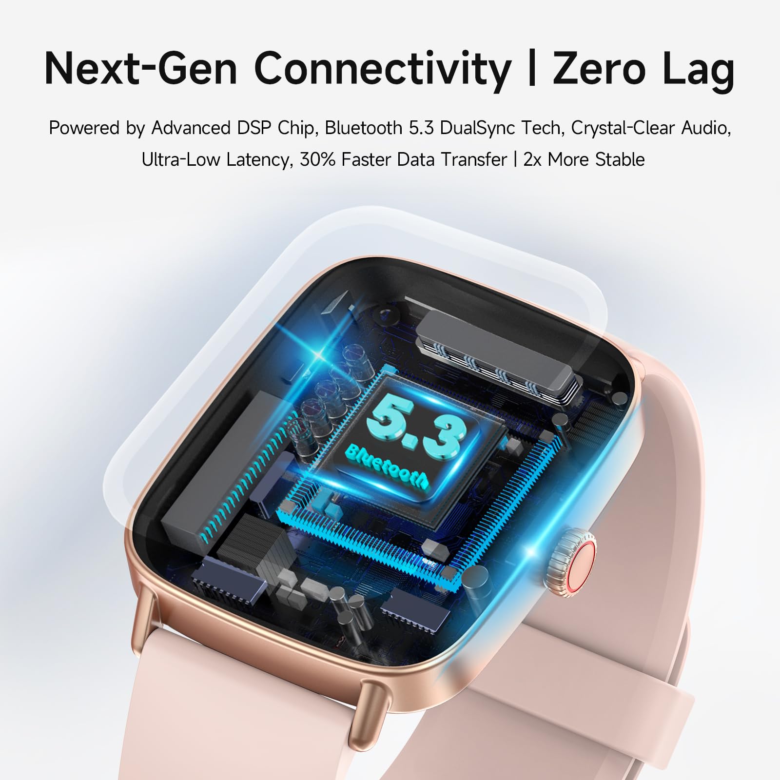 Foto 7 pulgar | Reloj Inteligente Aeac Hd De 1 85 Pulgadas Para Mujer  Rastreador De Actividad Física Ip68 - Venta Internacional.