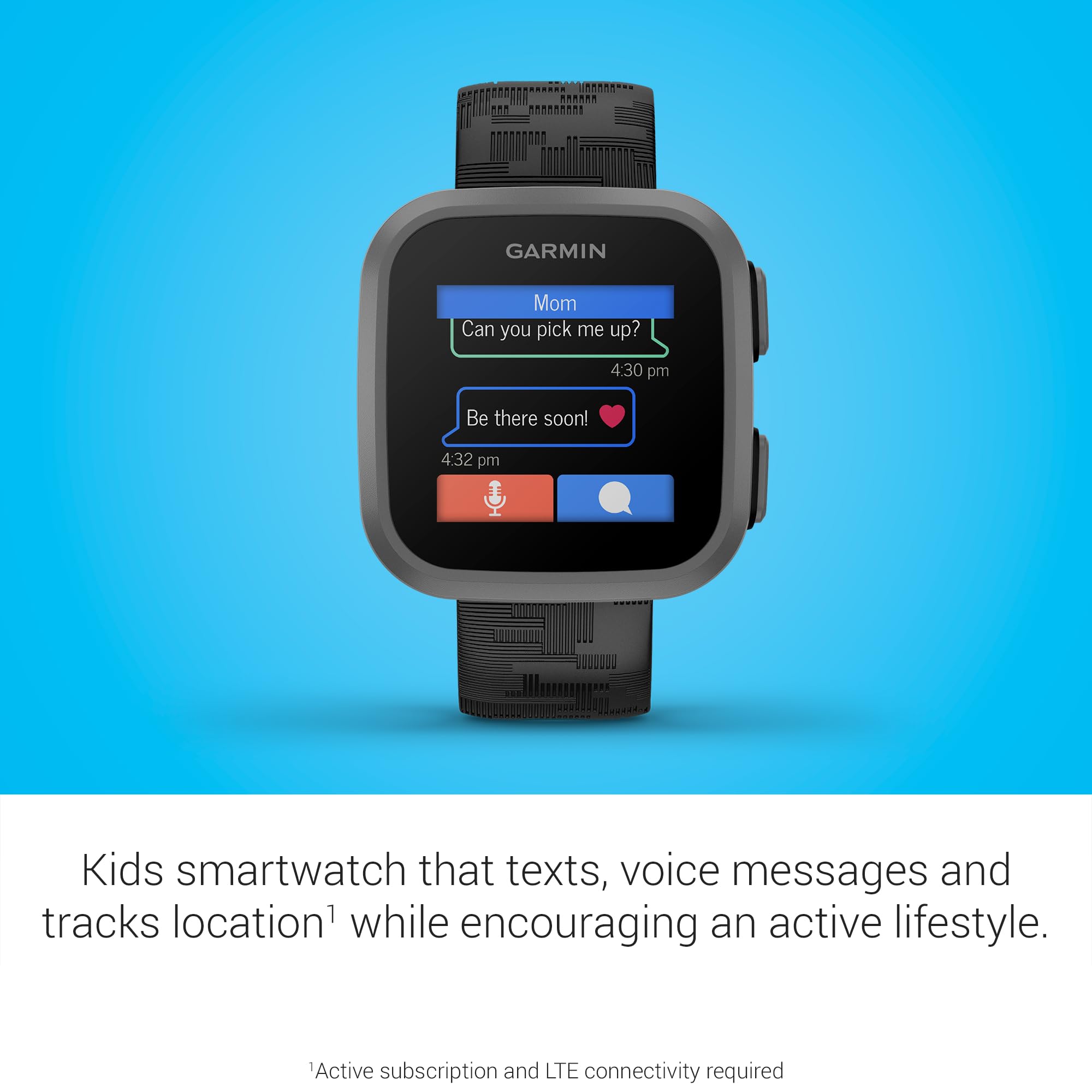 Foto 4 pulgar | Reloj Inteligente Garmin Bounce™ Para Niños  Texto Bidireccional  Voz  Camuflaje Negro - Venta Internacional.