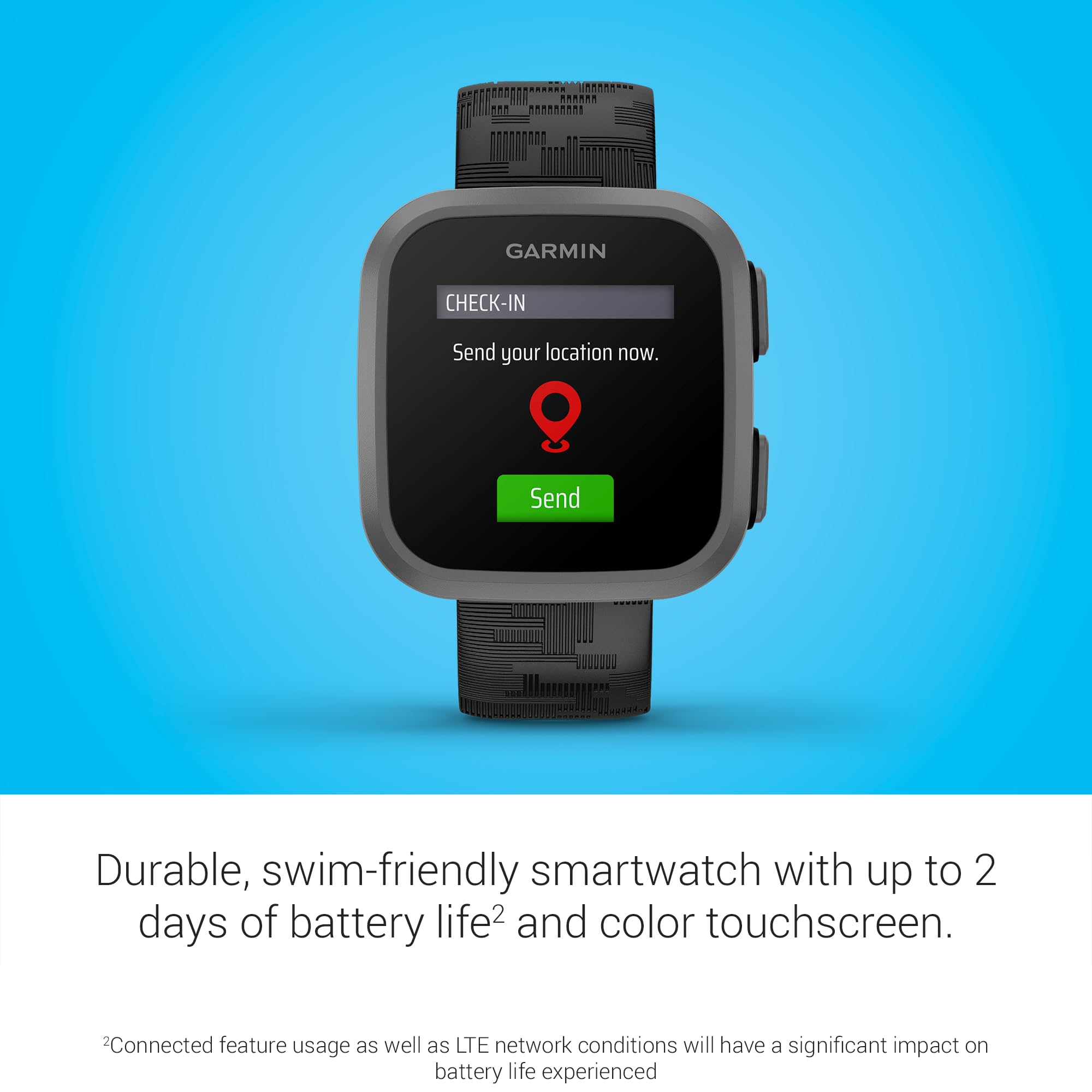 Foto 5 pulgar | Reloj Inteligente Garmin Bounce™ Para Niños  Texto Bidireccional  Voz  Camuflaje Negro - Venta Internacional.