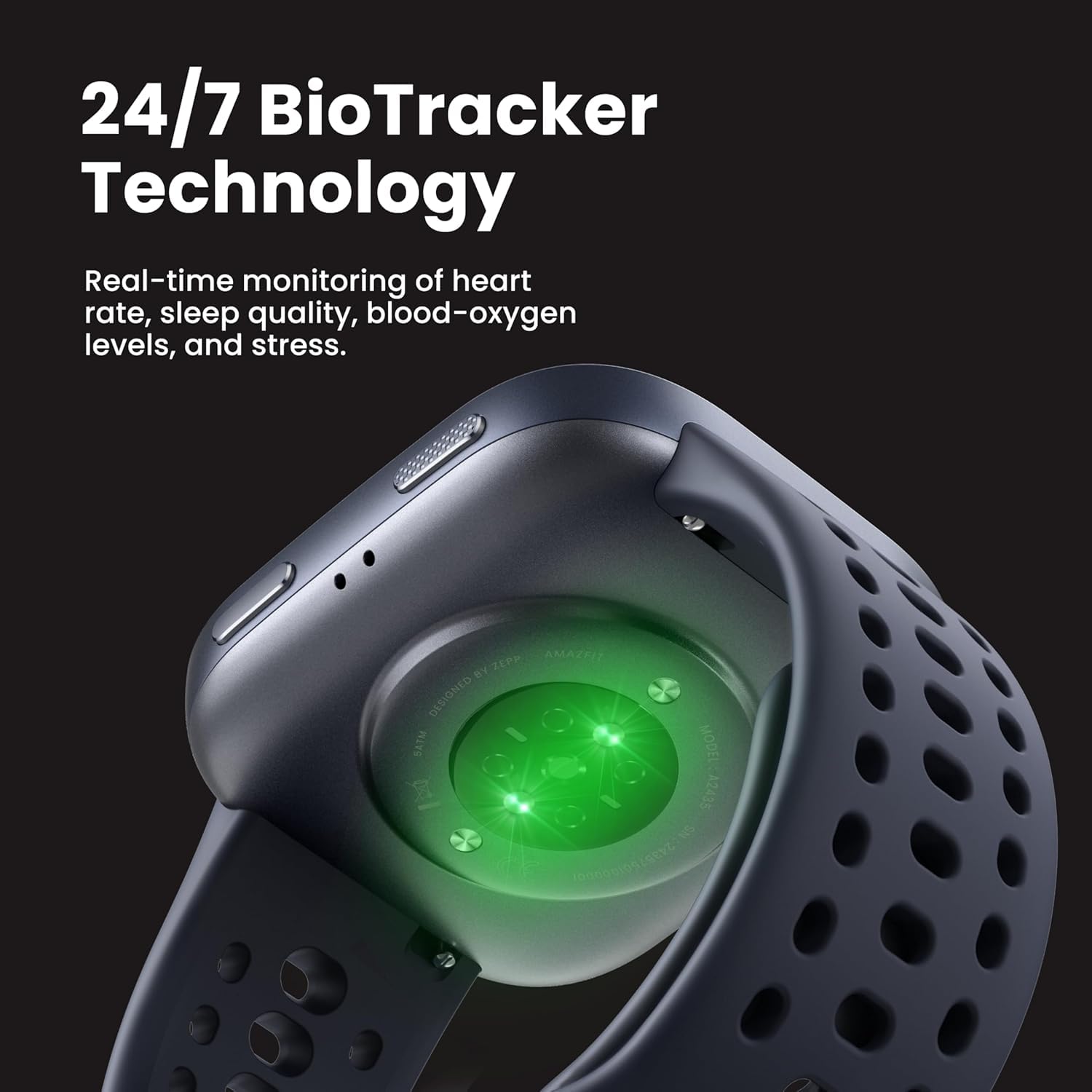 Foto 4 pulgar | Reloj Inteligente Amazfit Bip 6 46 Mm Amoled Con Batería De 14 Días  Rubor - Venta Internacional.