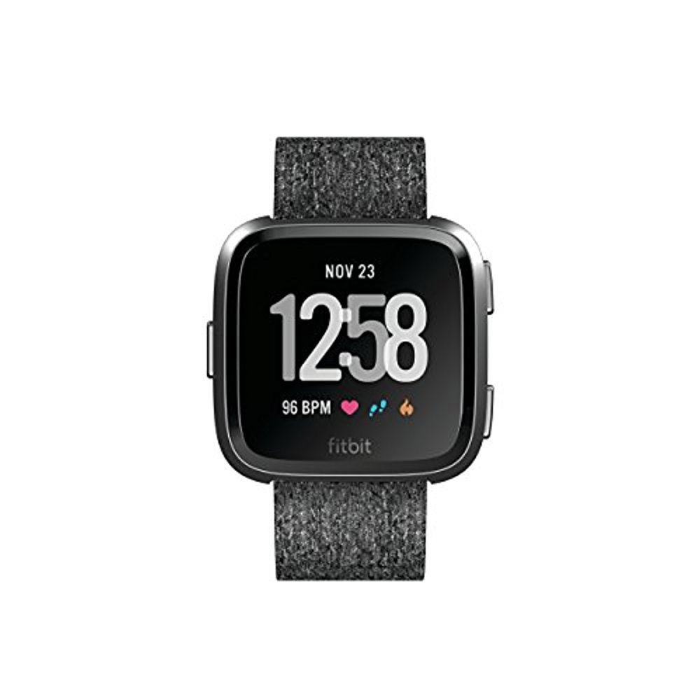 Foto 3 pulgar | Reloj Inteligente Fitbit Versa Edición Especial Tejido En Carbón - Venta Internacional.