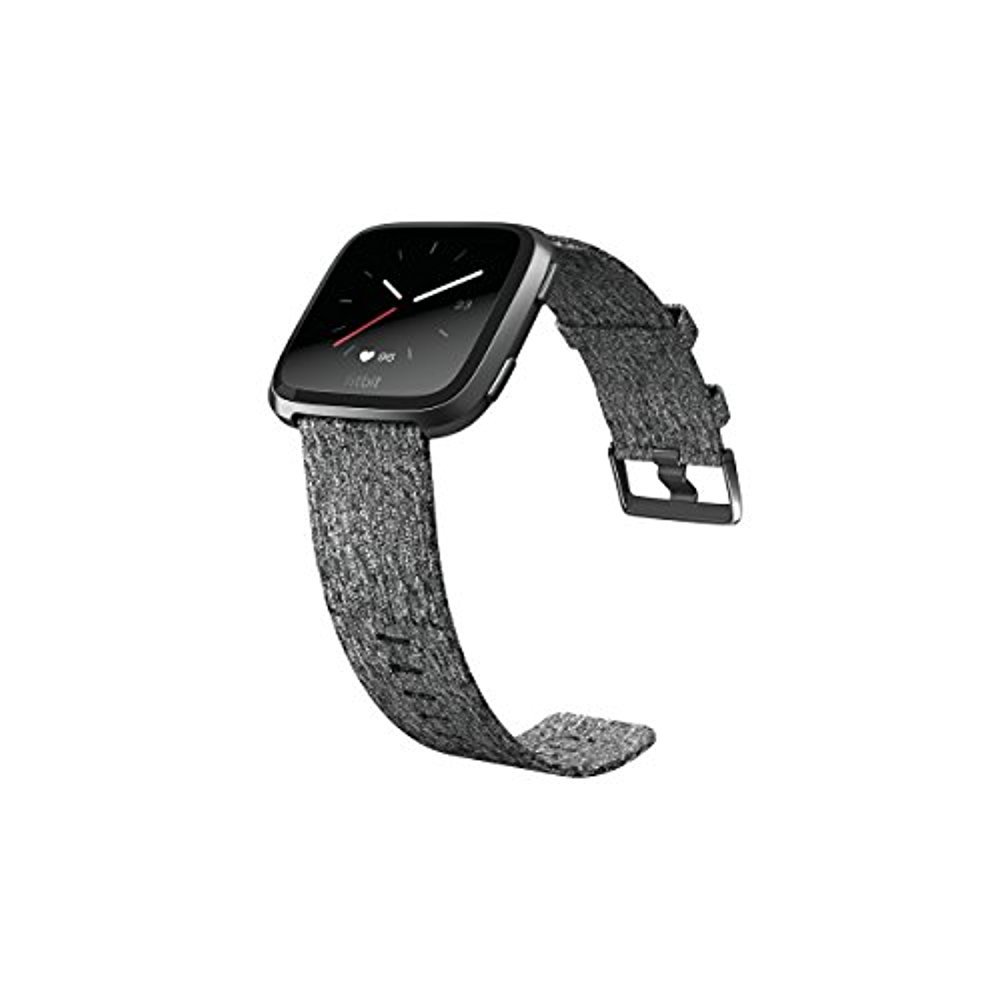 Foto 4 pulgar | Reloj Inteligente Fitbit Versa Edición Especial Tejido En Carbón - Venta Internacional.
