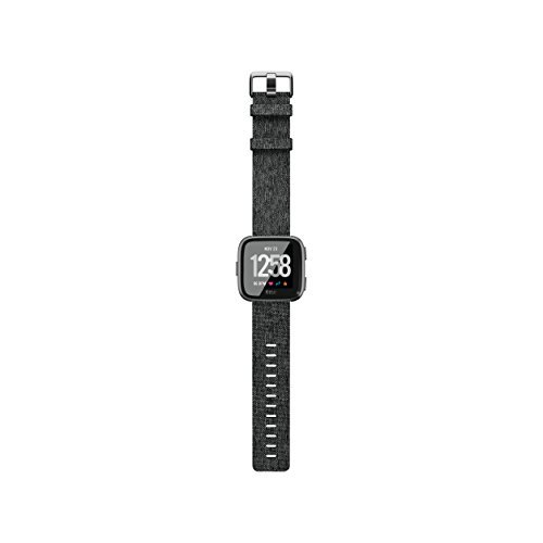 Foto 5 pulgar | Reloj Inteligente Fitbit Versa Edición Especial Tejido En Carbón - Venta Internacional.