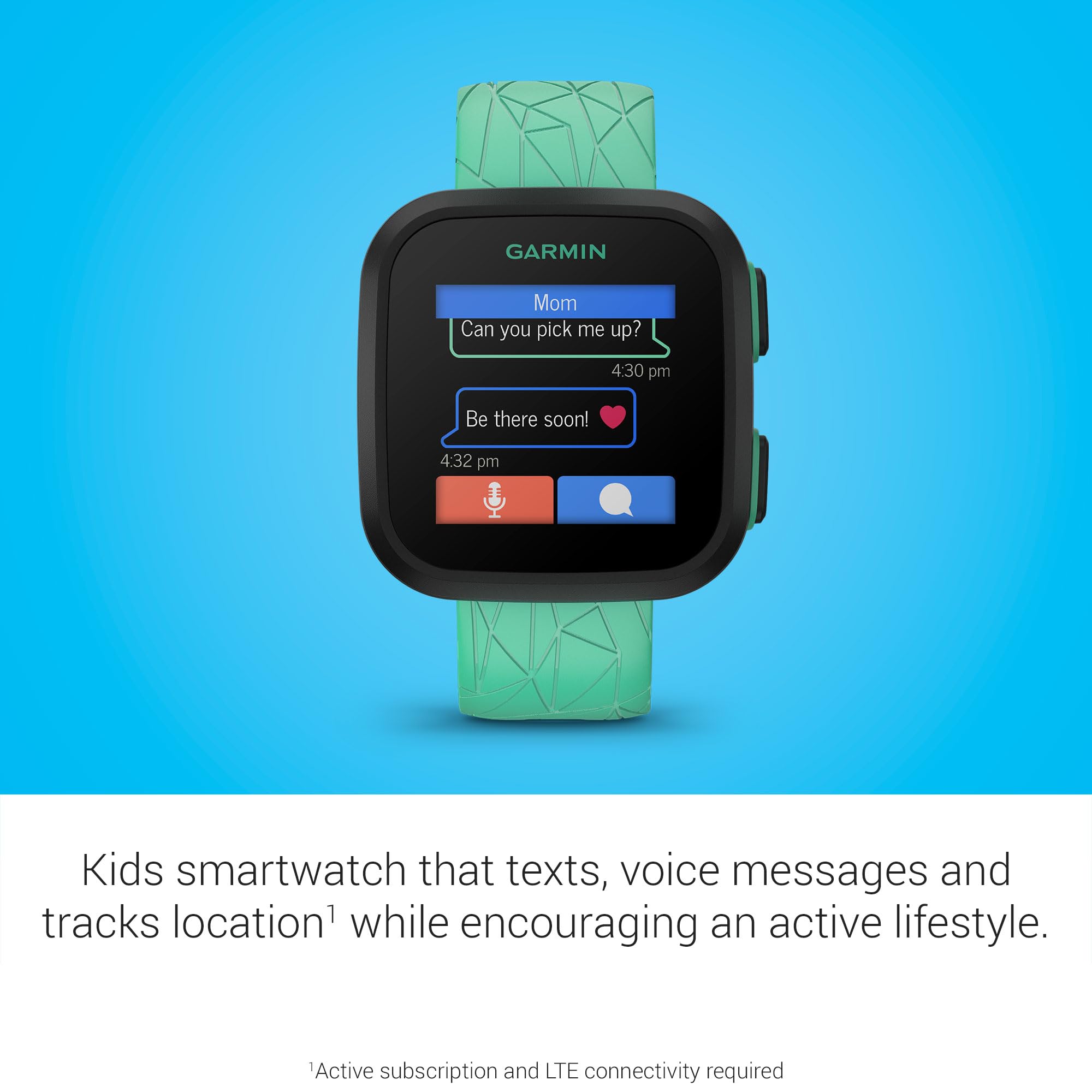 Foto 4 pulgar | Reloj Inteligente Garmin Bounce™ Para Niños Con Mensajes De Texto Y Voz Bidireccionales - Venta Internacional.