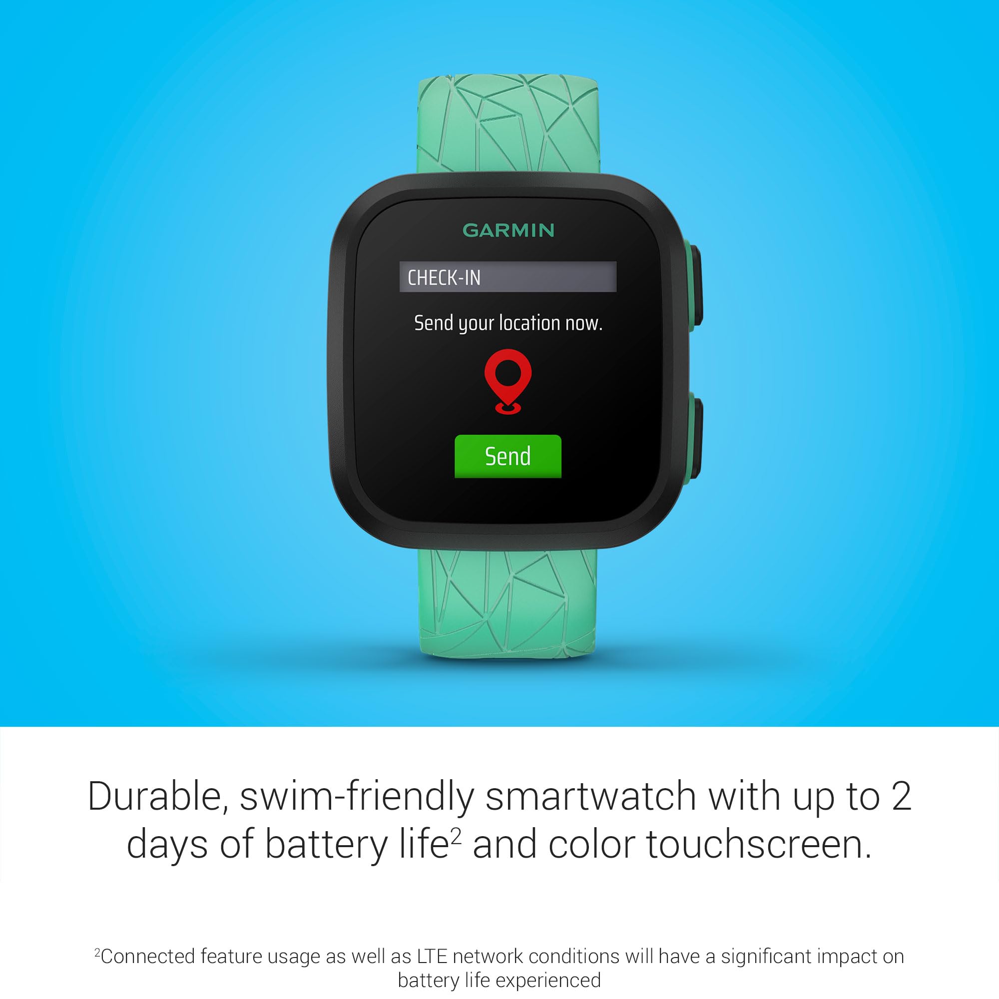 Foto 5 pulgar | Reloj Inteligente Garmin Bounce™ Para Niños Con Mensajes De Texto Y Voz Bidireccionales - Venta Internacional.