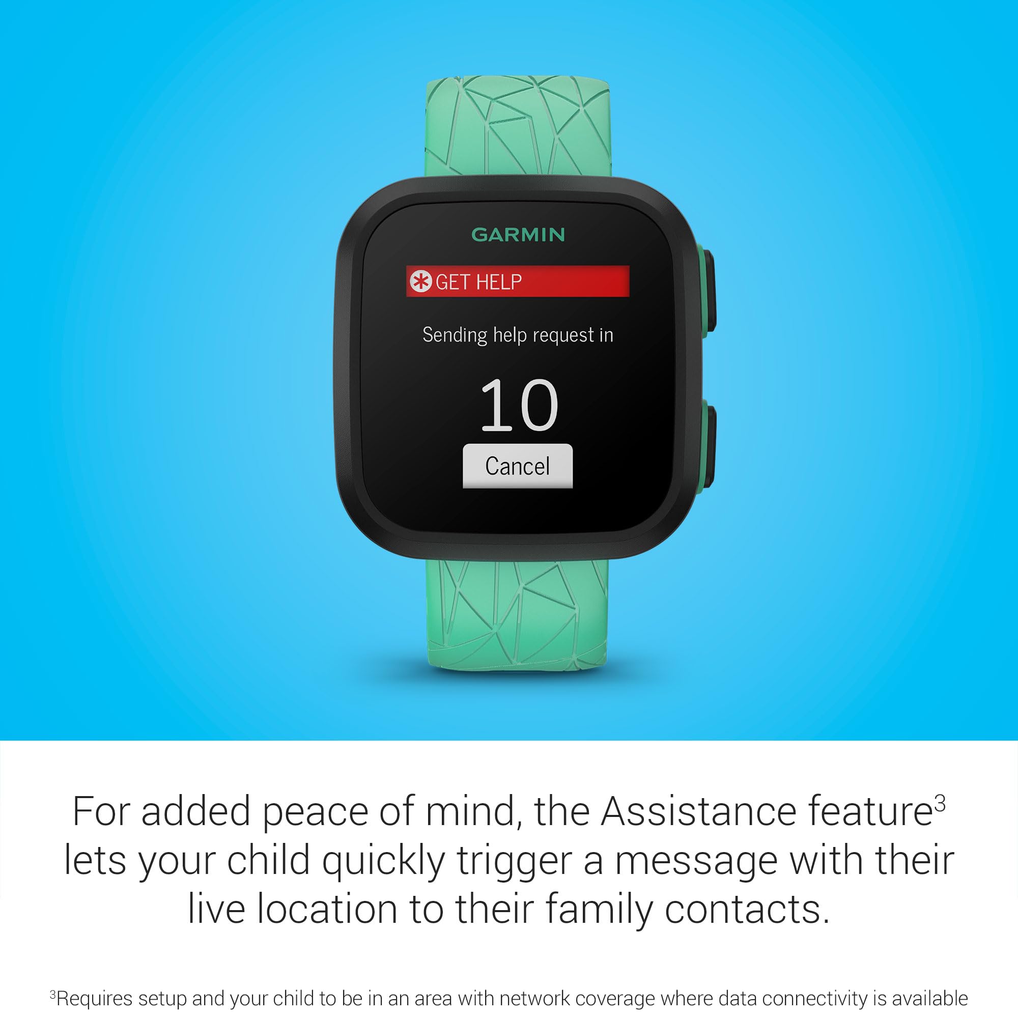 Foto 6 pulgar | Reloj Inteligente Garmin Bounce™ Para Niños Con Mensajes De Texto Y Voz Bidireccionales - Venta Internacional.