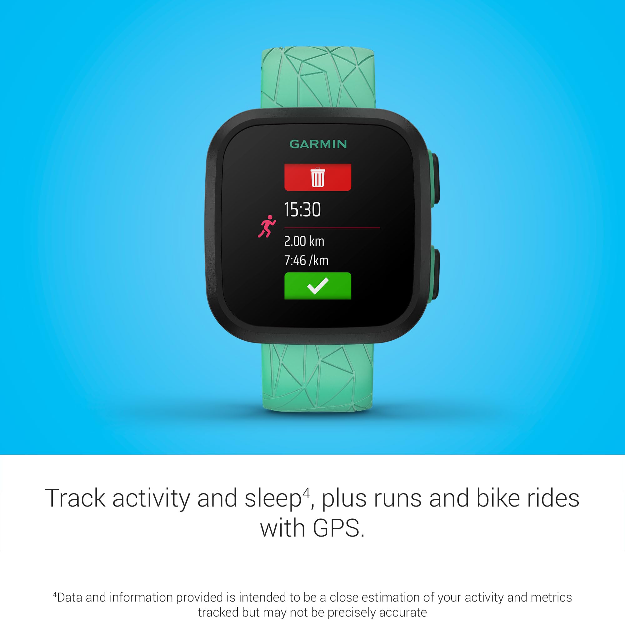 Foto 7 pulgar | Reloj Inteligente Garmin Bounce™ Para Niños Con Mensajes De Texto Y Voz Bidireccionales - Venta Internacional.