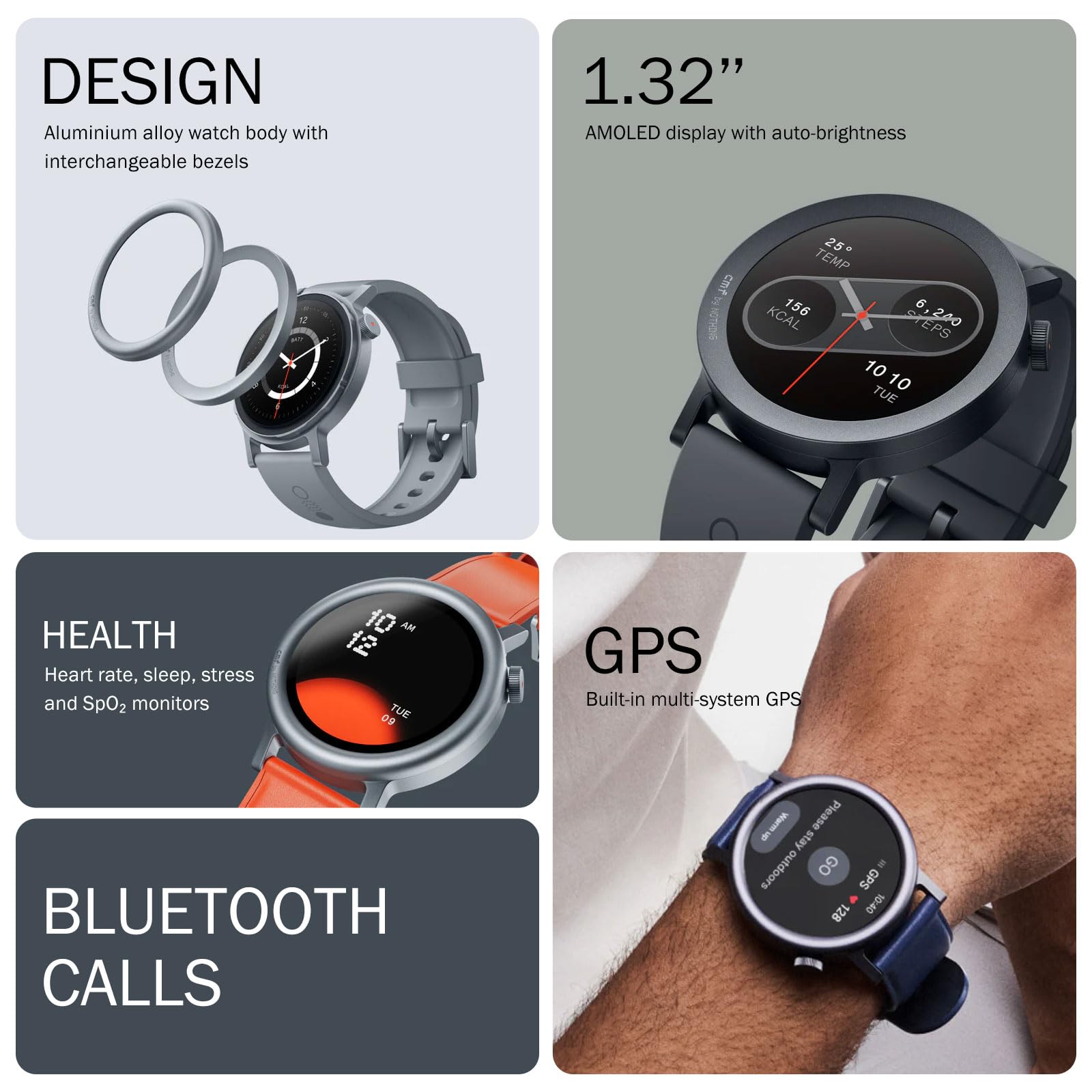 Foto 4 pulgar | Monitor De Actividad Física Smartwatch Cmf Watch Pro 2 Ip68 Naranja - Venta Internacional.