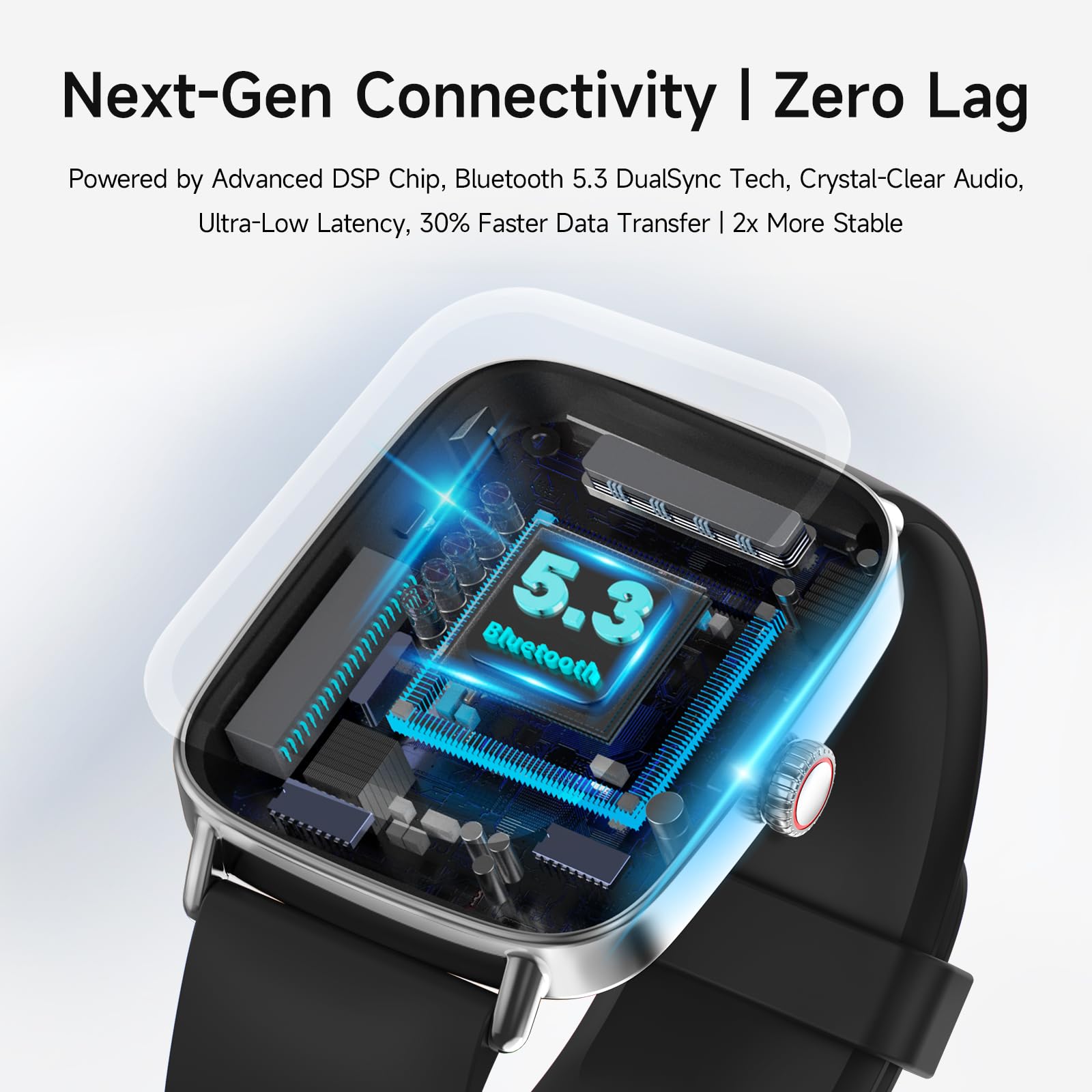 Foto 6 | Reloj Inteligente Aeac De 1 85 Pulgadas Hd Compatible Con Iphone/samsung/android - Venta Internacional.