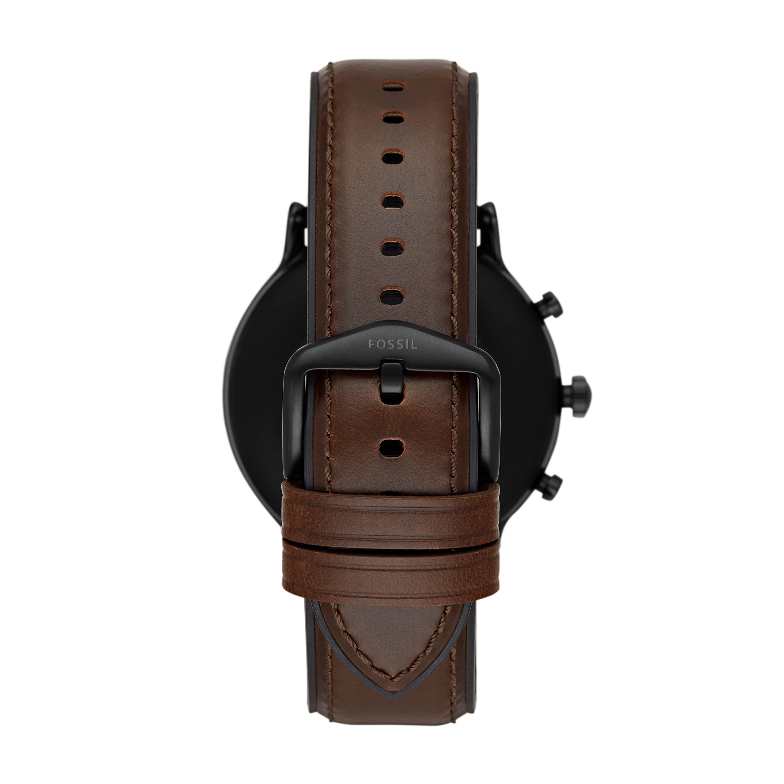 Foto 6 pulgar | Reloj Inteligente Fossil Gen 5 Carlyle Ftw4026 44 Mm Negro/marrón - Venta Internacional.