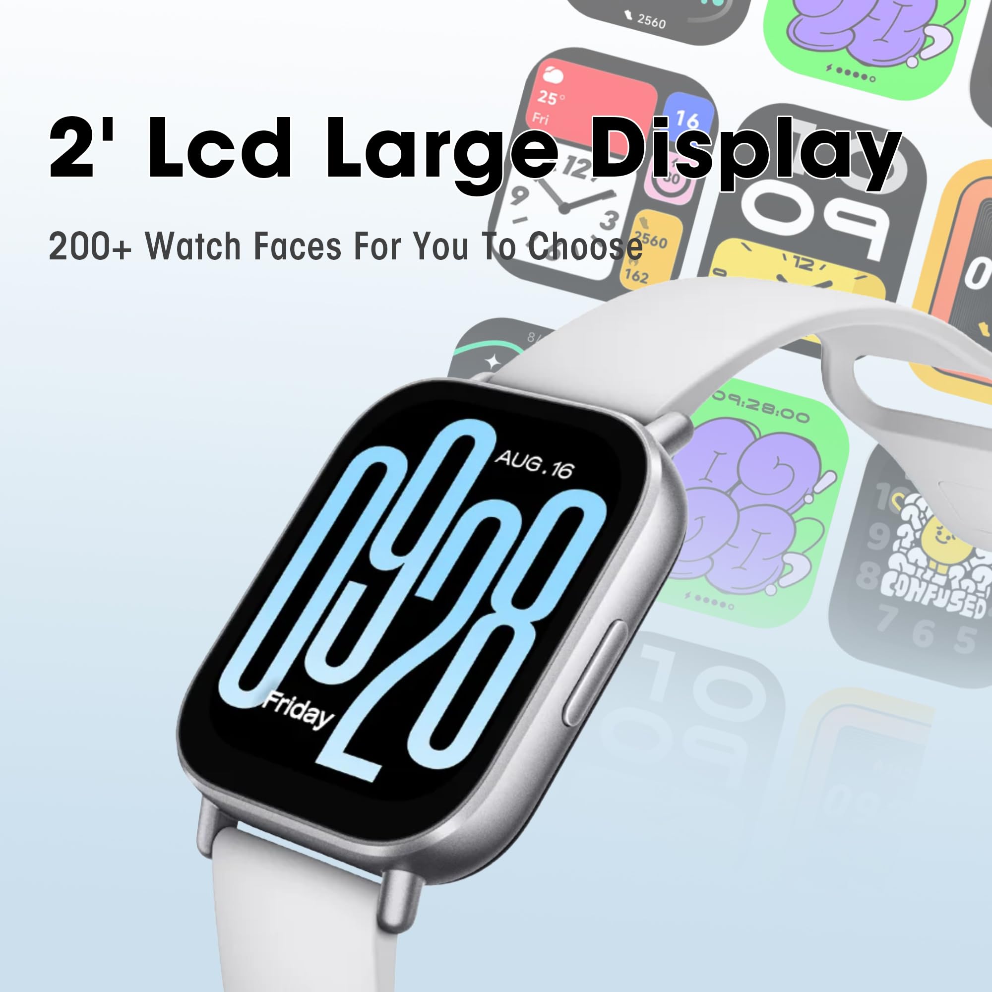Foto 8 pulgar | Reloj Inteligente Xiaomi Redmi 5 Active Lcd 2'' 140 Modos Deportivos - Venta Internacional.