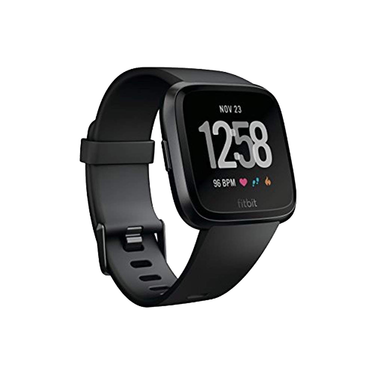 Foto 2 pulgar | Reloj Inteligente Fitbit Versa Negro/negro De Aluminio - Venta Internacional.