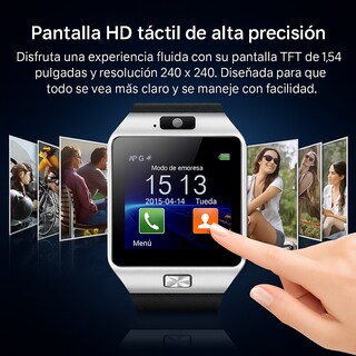Foto 6 | Kit 4 Smartwatch Dz09 Reloj Inteligente Multifunción Colores Negro Blanco Plateado Dorado Bluetooth Pantalla Táctil