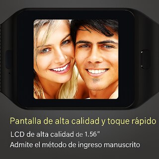 Foto 6 | Smartwatch Dz09 Reloj Inteligente Negro Multifunción Pantalla Táctil Bluetooth Cámara Notificaciones