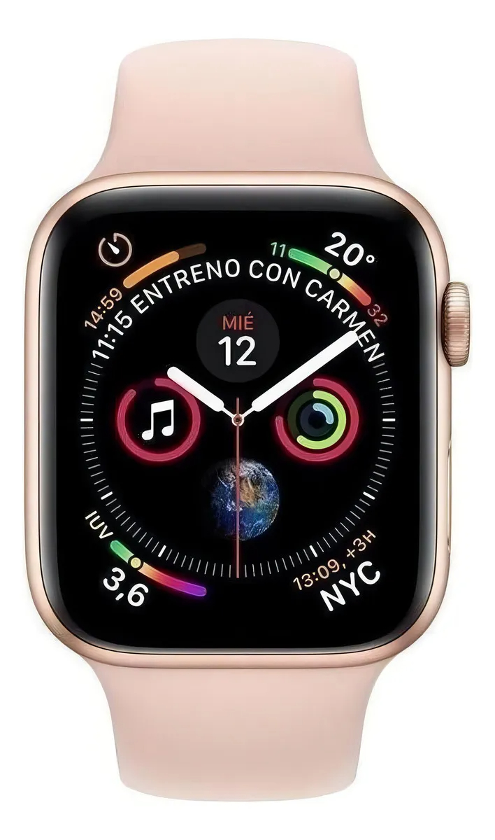 Foto 3 pulgar | Reloj Inteligente Apple Watch (gps) Serie 4 Dorado De 40 Mm Reacondicionado - Venta Internacional.