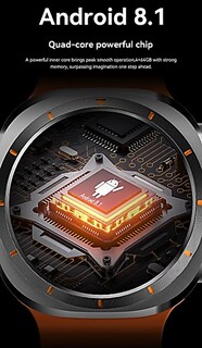 Foto 7 | Hw S12 Call Ultra 5g Reloj Inteligente Android Cámara Gps Wifi 5g Youtube Whatsapp Gps.