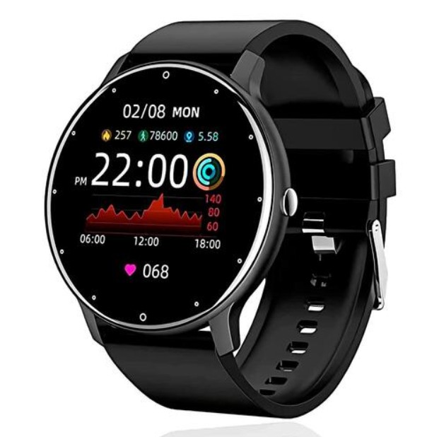 Foto 2 pulgar | Reloj Inteligente Hombre Bluetooth  Impermeable  Lige Negro