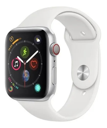 Foto 4 pulgar | Reloj Inteligente Apple Watch Series 4 (gps) 44 Mm Plateado/blanco - Venta Internacional.