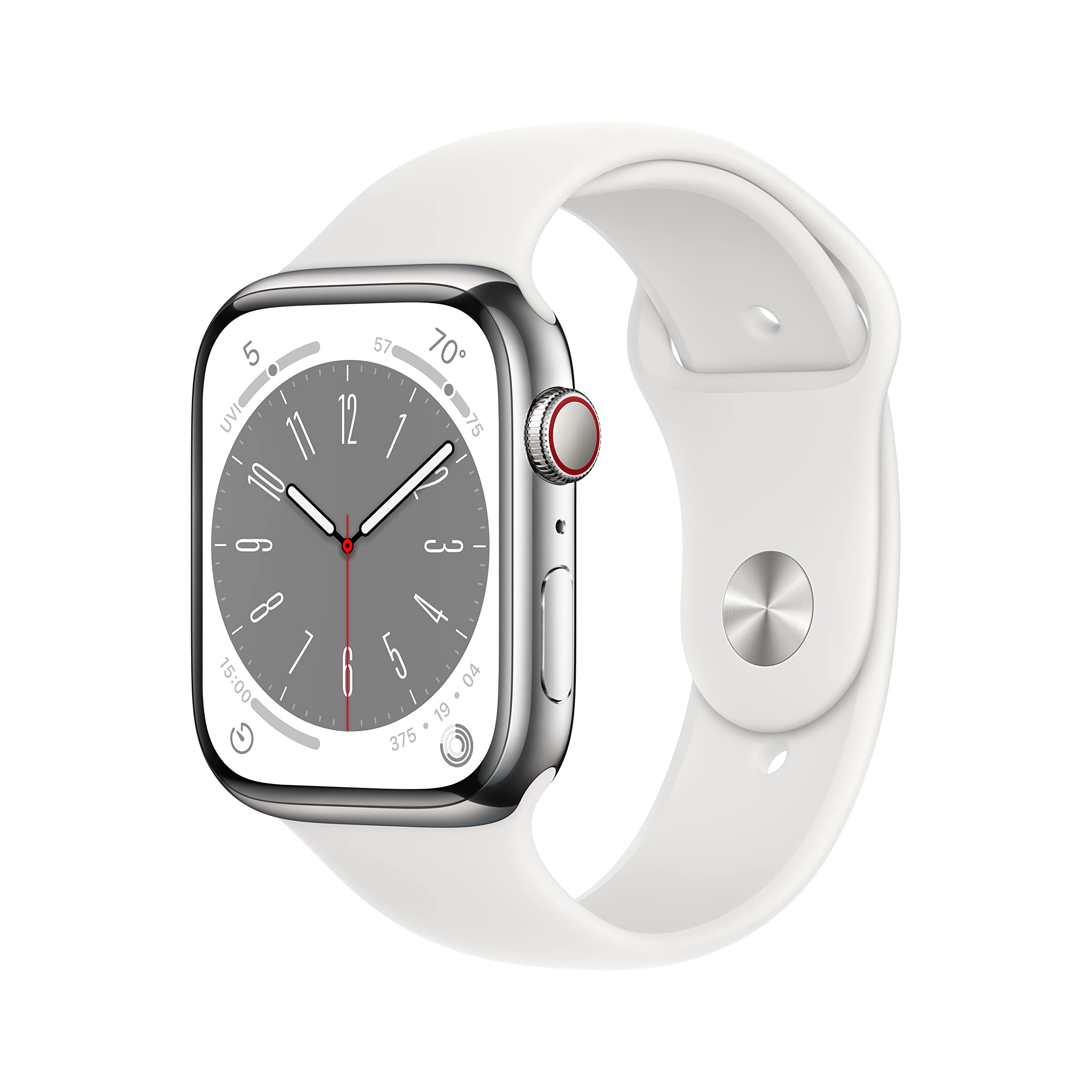 Foto 2 pulgar | Apple Watch Series 8 Renovado (gps + Celular  45 Mm) Plateado - Venta Internacional.