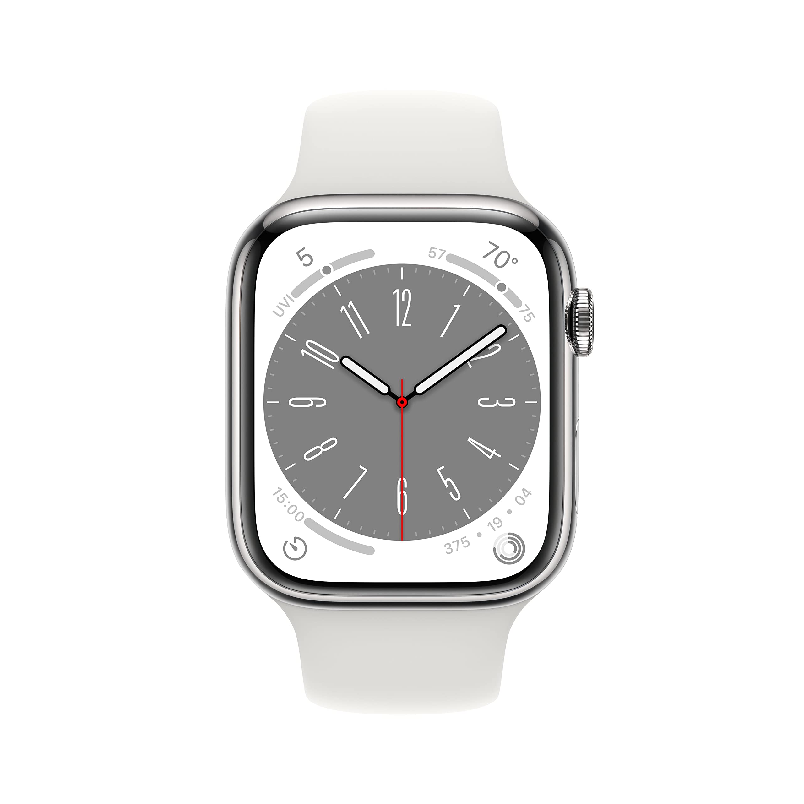 Foto 3 pulgar | Apple Watch Series 8 Renovado (gps + Celular  45 Mm) Plateado - Venta Internacional.