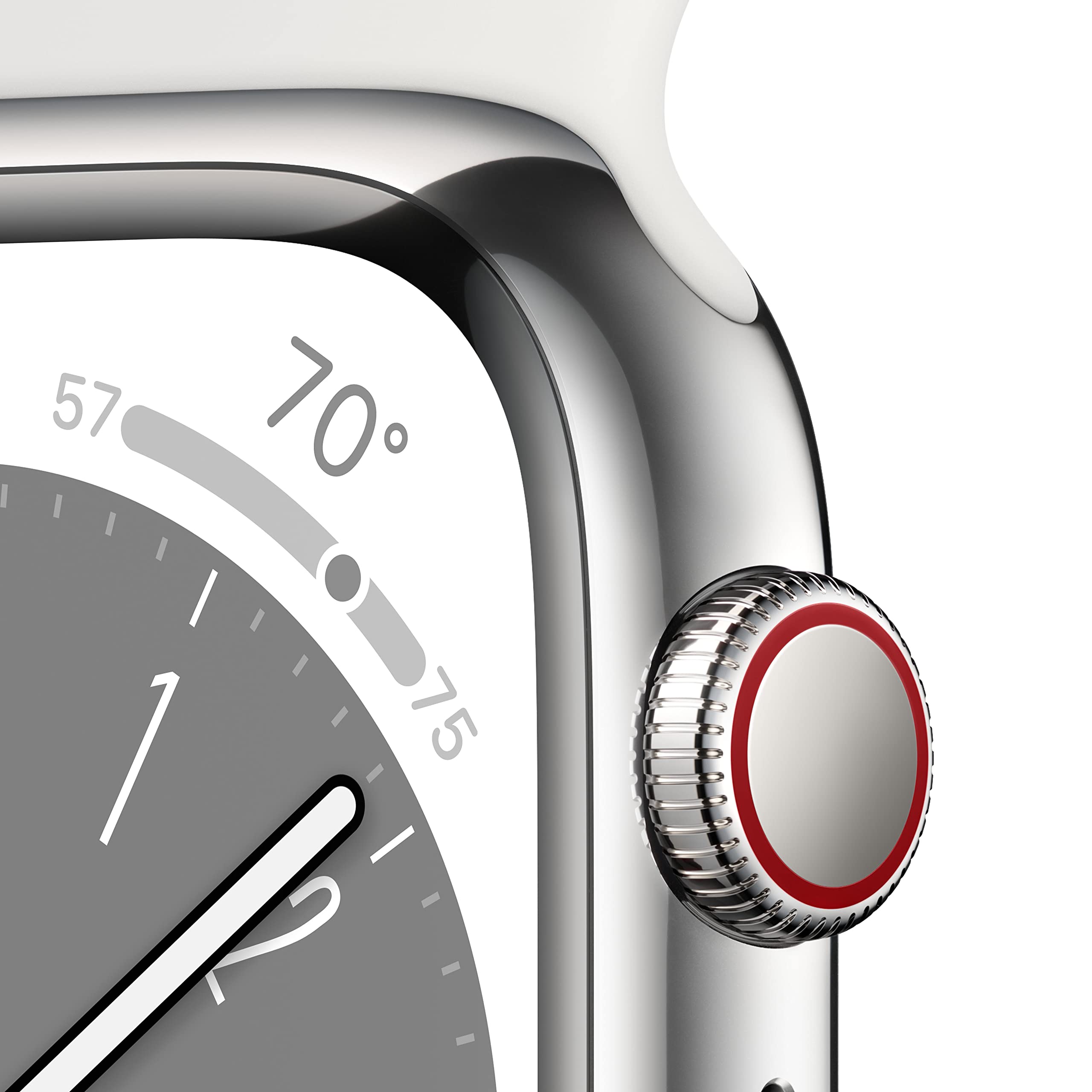 Foto 4 pulgar | Apple Watch Series 8 Renovado (gps + Celular  45 Mm) Plateado - Venta Internacional.