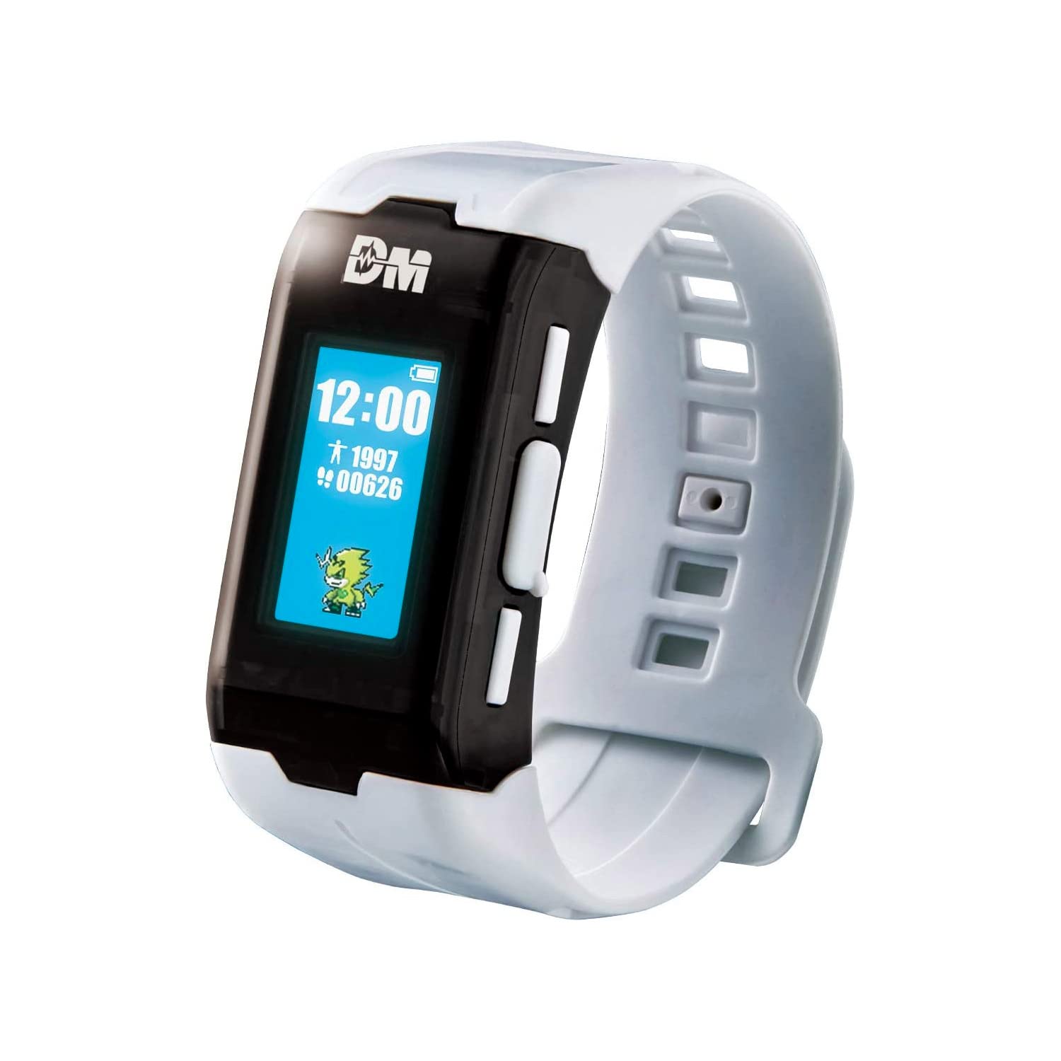 Foto 2 pulgar | Reloj Rastreador De Actividad Física Digimon Vital Brazalete Blanco - Venta Internacional.