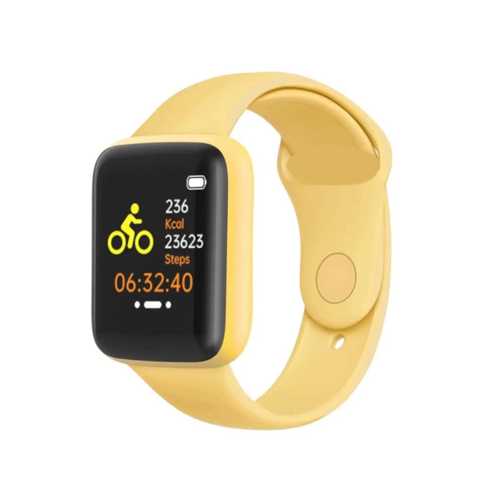 Smartwatch para Notificaciones y Mensajes color Amarillo