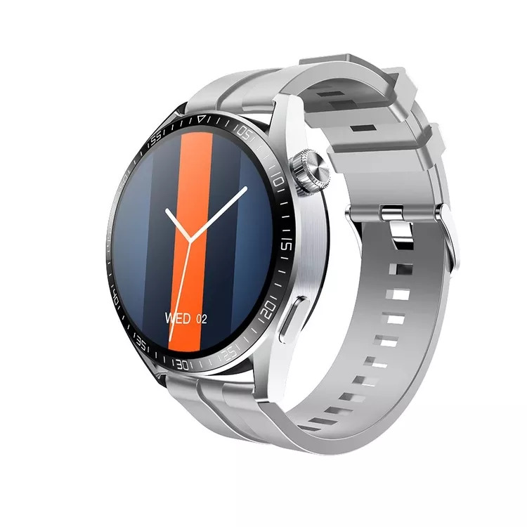 Smartwatch Gs3 Max By Ns Tech Plata y Carga  Inalámbrica