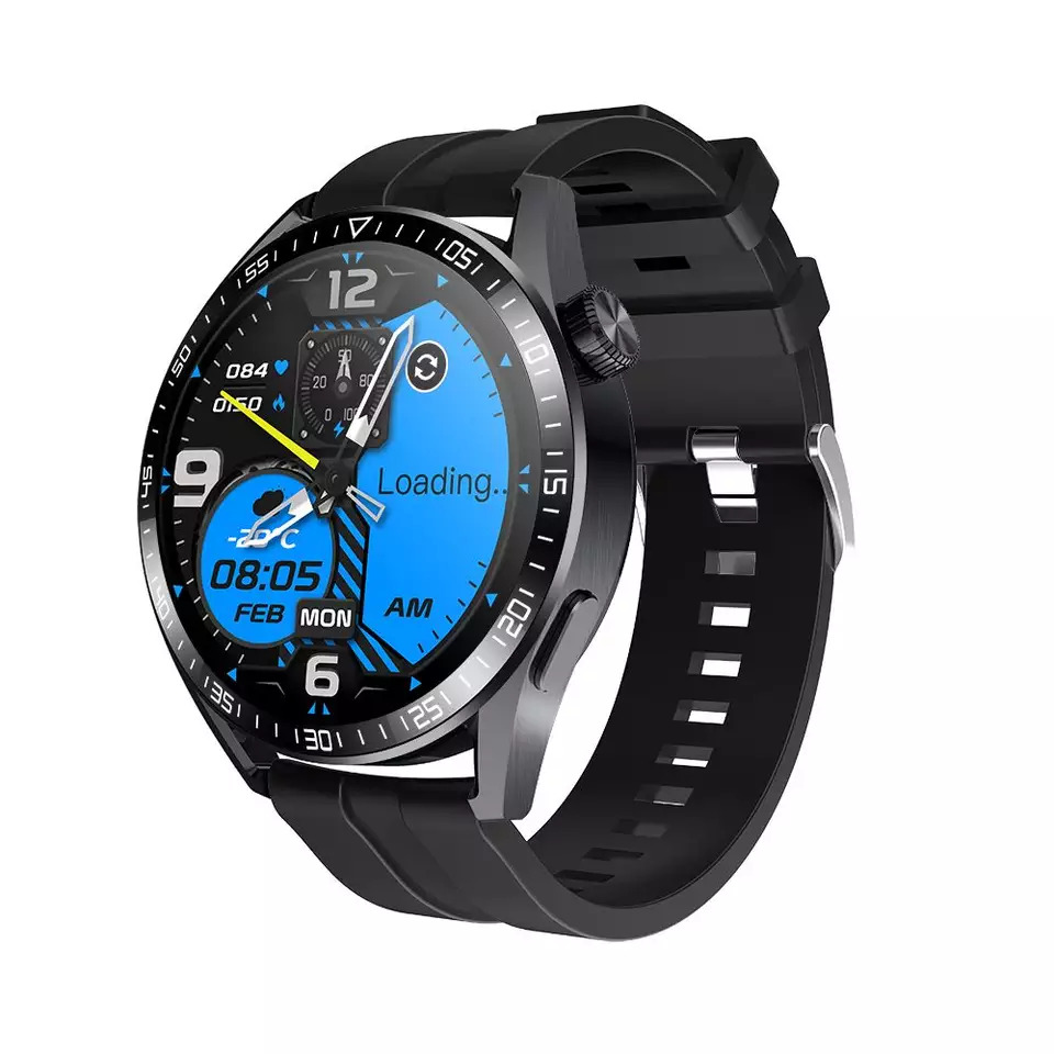 Smartwatch Gs3 Max By Ns Tech Negro y Carga Inalámbrica