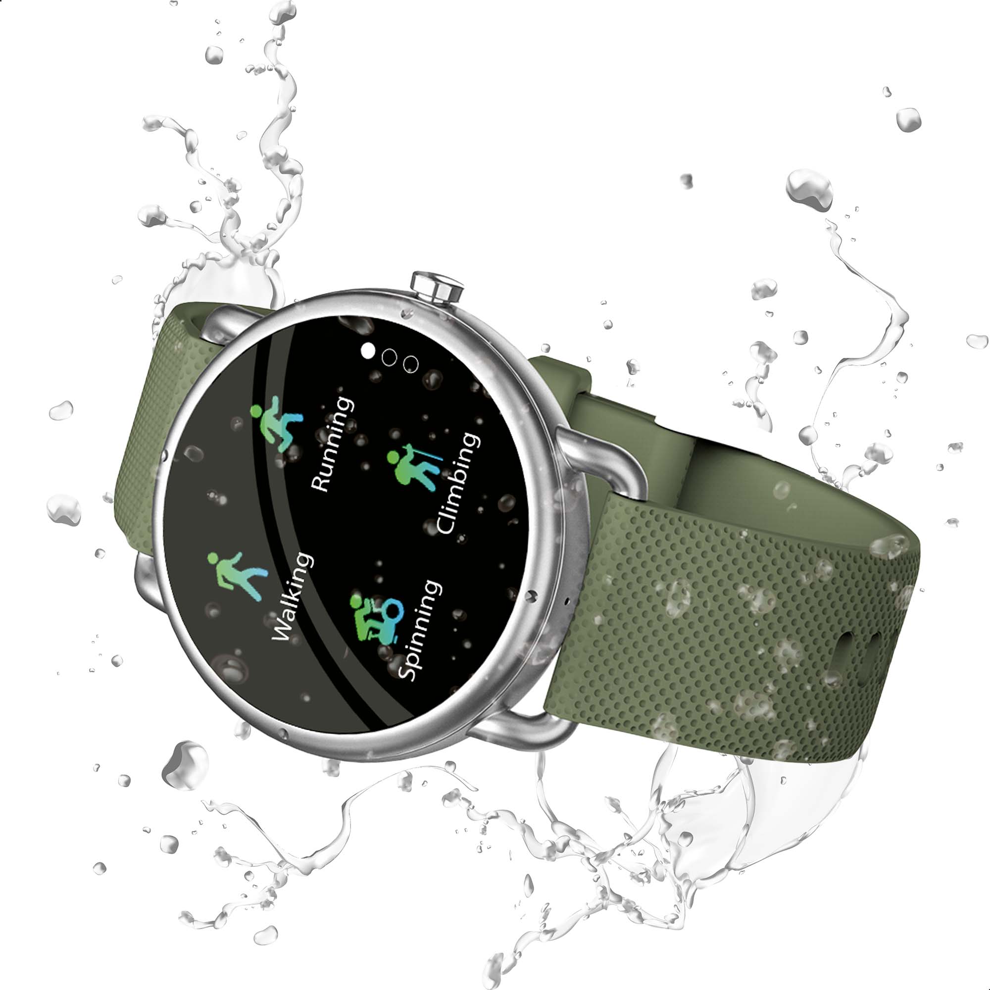 Foto 3 pulgar | Smartwatch Binden Era One color Verde Asistente de Voz Realiza Llamadas