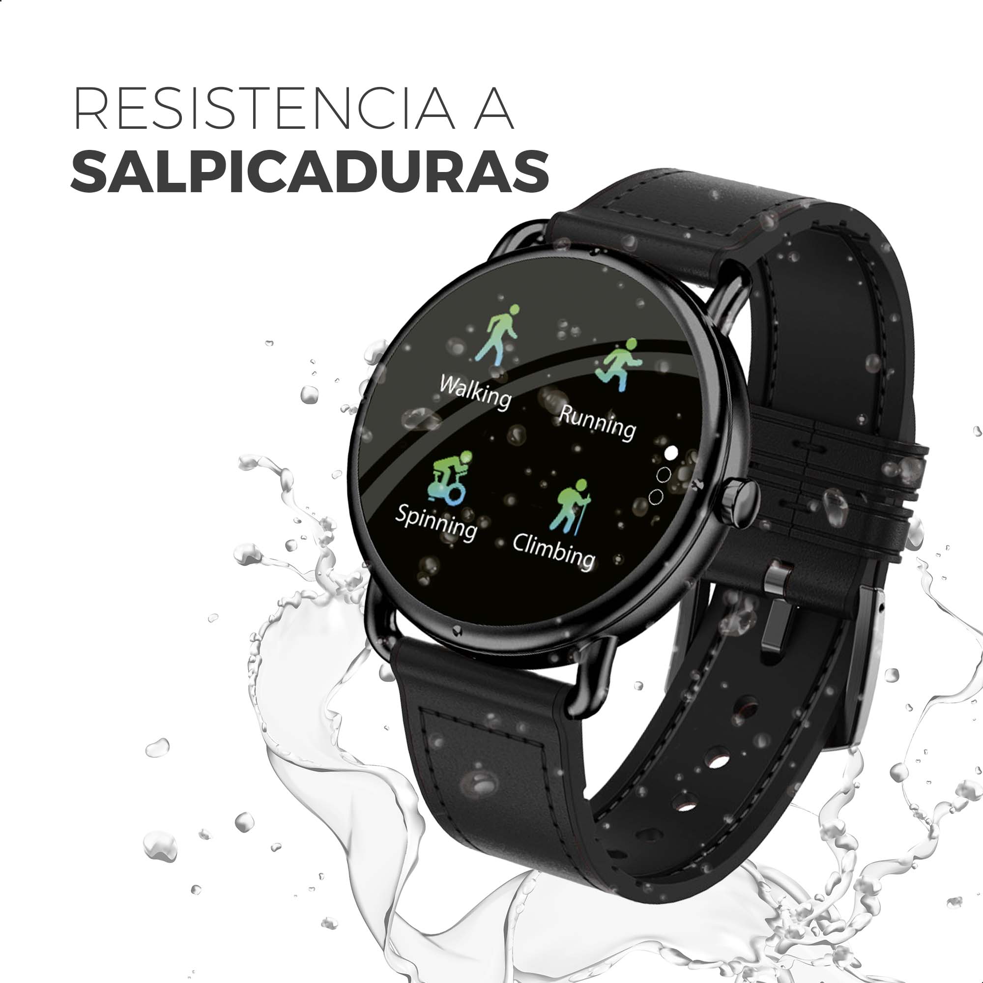 Foto 4 pulgar | Smartwatch Binden Era One con Asistente de Voz color Negro