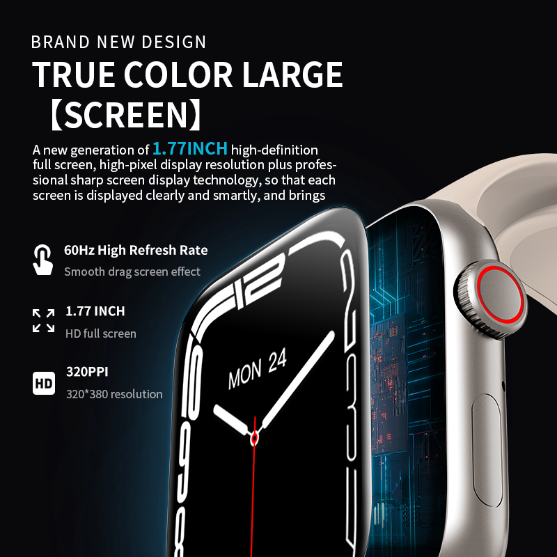 Foto 3 | Smartwatch Hw57 Pro Plus  By Ns Tech color Rosa Dorado