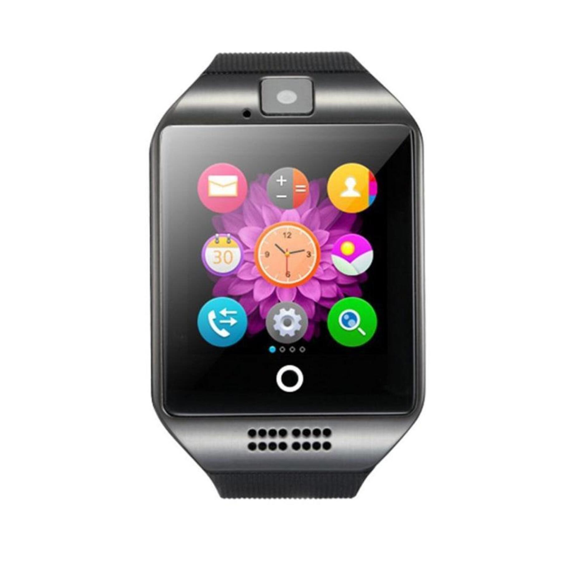 Smart Watch Genérica Q18 Pantalla Táctil Bluetooth color Negro