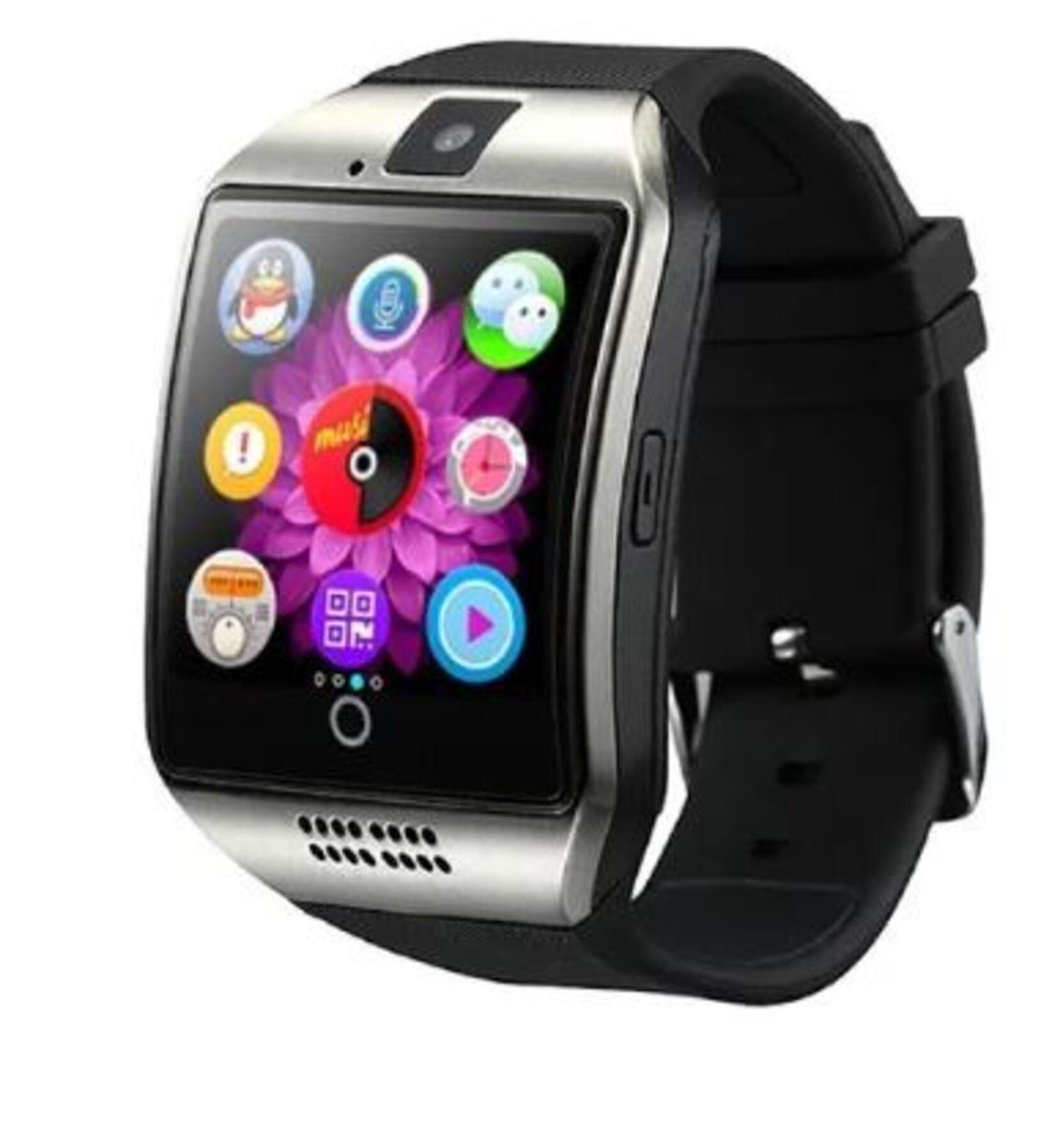 Foto 2 | Smart Watch Genérica Q18 Pantalla Táctil Bluetooth color Negro