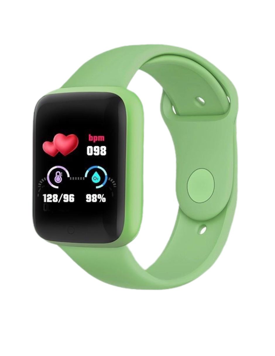 Foto 1 | Smartwatch M51 para Notificaciones y Mensajes color Verde