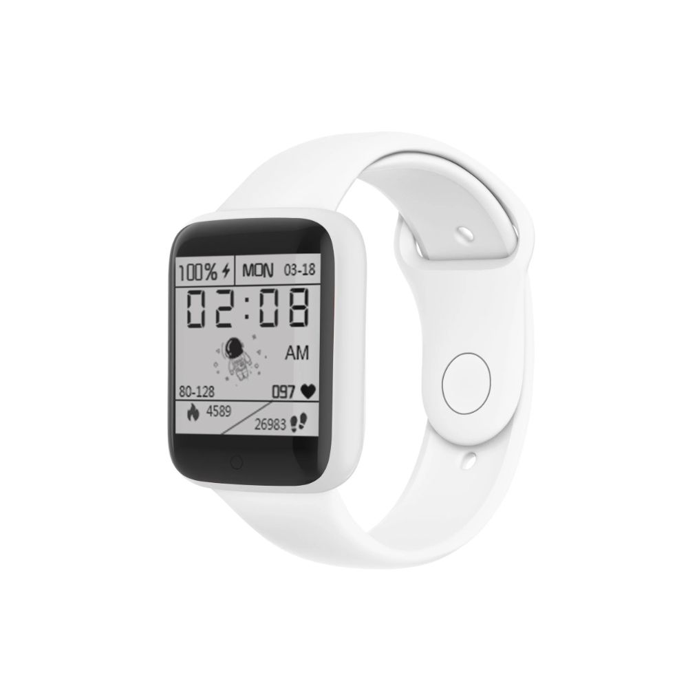 Smartwatch M51 para Notificaciones y Mensajes color Blanco