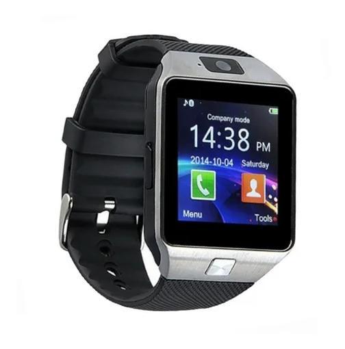 Foto 2 pulgar | Smartwatch Genérica Dz09 Bluetooth Pantalla Touch 1.56 Plateado