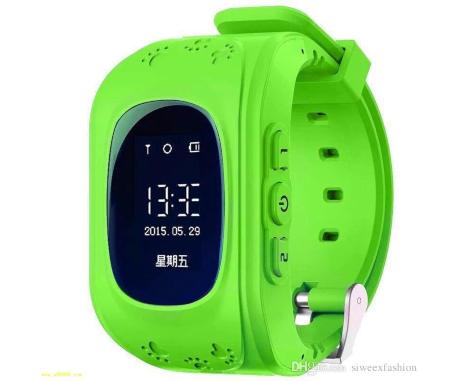 Foto 2 pulgar | Reloj Smartwatch Gps Tracker Kids Modelo Q50 M5830 Color Verde