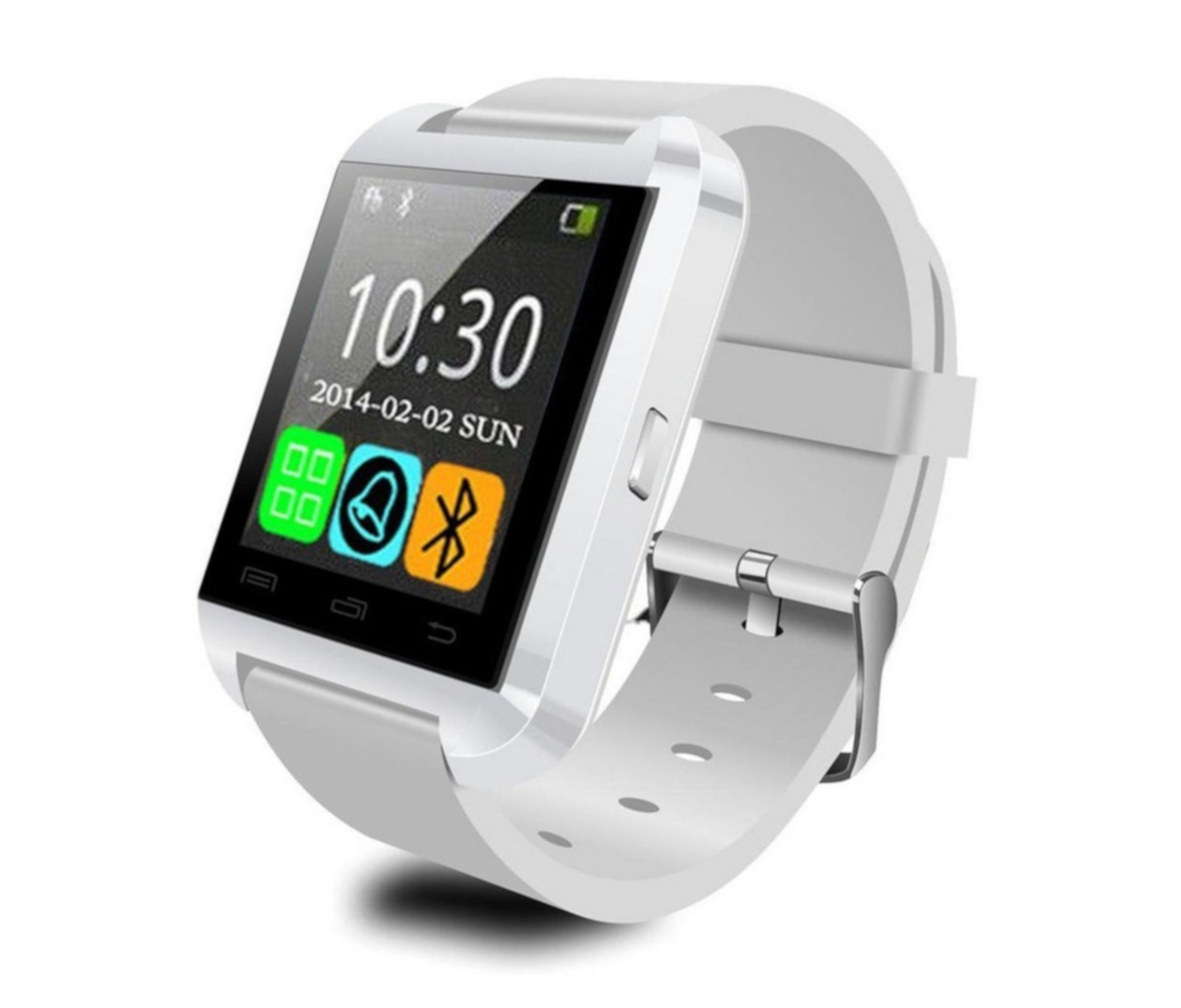 Reloj Smartwatch Bluetooth Básico Blanco Modelo U8