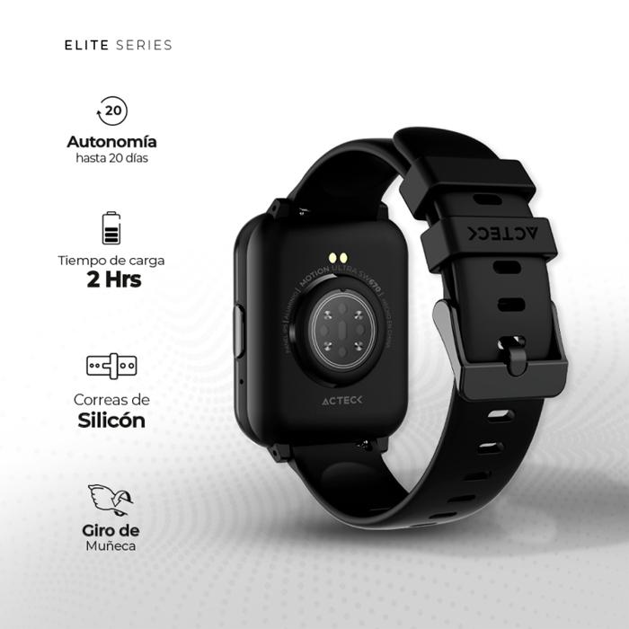 Foto 4 pulgar | Reloj Smartwatch Acteck Motion Ultra SW670 Android Ip67 Bluetooth 5.2 AC-934374 Color Negro