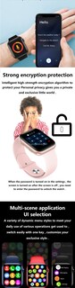 Foto 3 | Smartwatch Ns Tech T500 Rosa