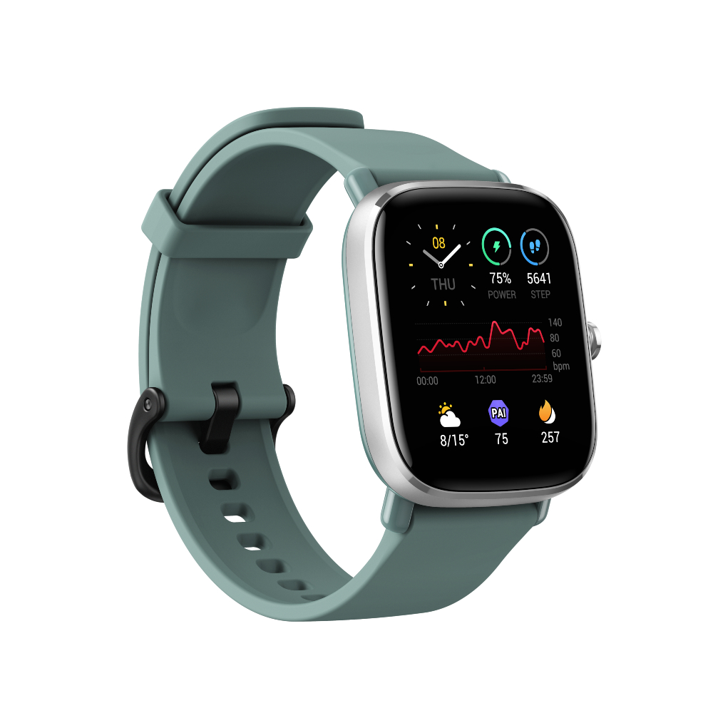 Foto 2 pulgar | Smartwatch Amazfit Fashion Gts 2 Mini Verde Alexa Integrado