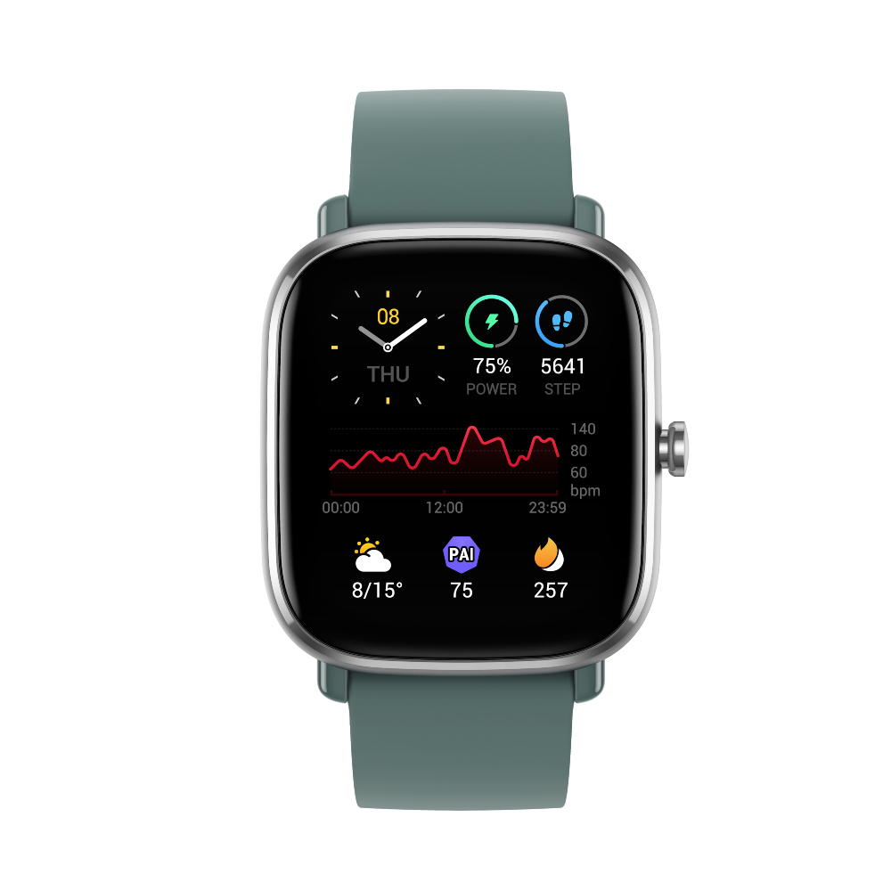 Foto 3 pulgar | Smartwatch Amazfit Fashion Gts 2 Mini Verde Alexa Integrado