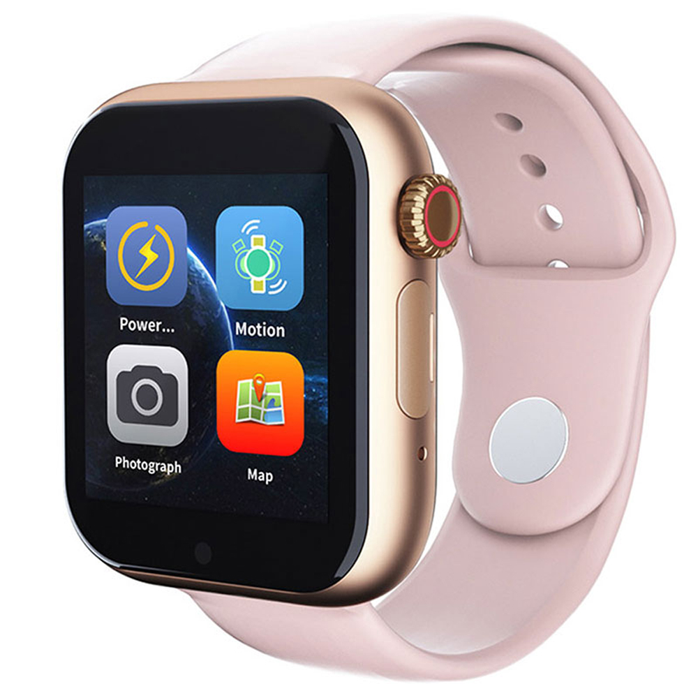 Foto 1 | Smartwatch Fralugio Z6 color Rosa con Cámara y Slot para Memoria