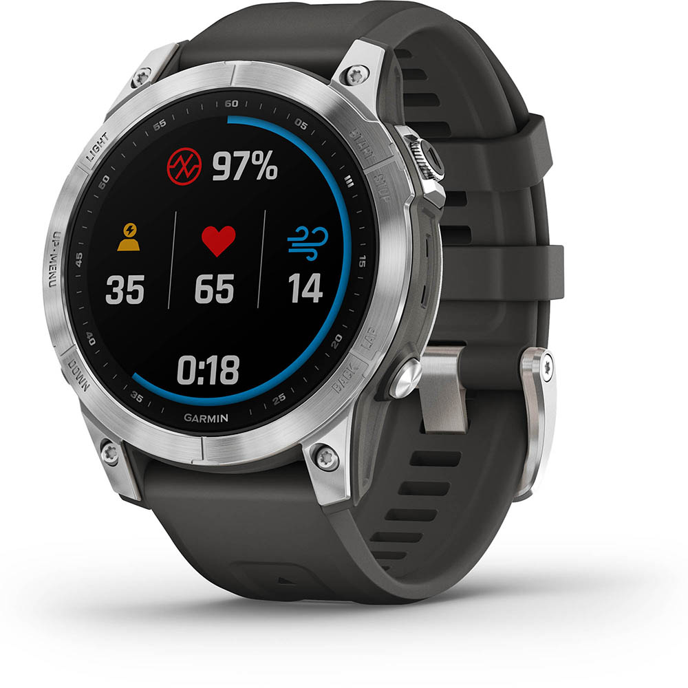 Foto 2 pulgar | Smartwatch Garmin Fenix 7 Plata y Grafito